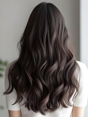 Fototapeta premium woman with hair