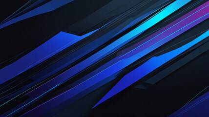 A digital abstract of blue flowing shapes that represent energy and movement, perfect for tech or innovation visuals