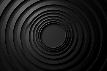 Black Radial Gradient Background