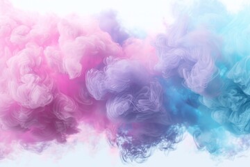 Fototapeta premium Abstract Pastel Smoke Clouds
