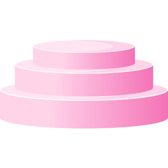 Pink Podium Stage