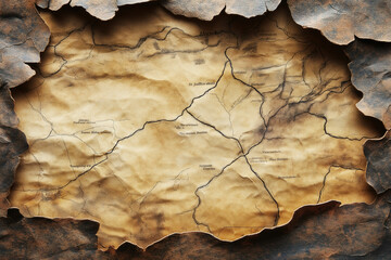 Fototapeta premium Treasure Map Background