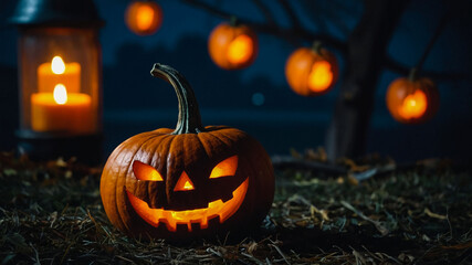 Fototapeta premium Halloween background