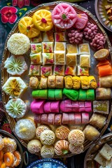 Fototapeta premium Sweet Delights: Festive Treats