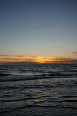 Obraz premium sunset over the sea