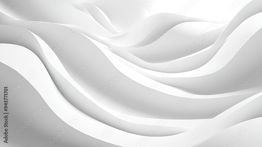 Poster a white abstract background with subtle, geometric shapes creating depth and interest in a minimalis