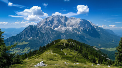 landscape in the mountains