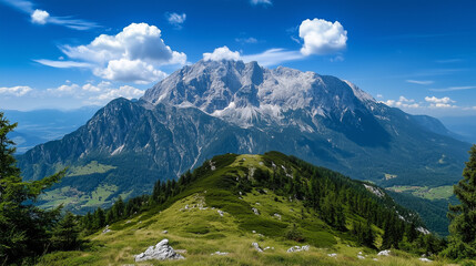 landscape in the mountains