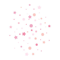 Pink decorative glitter, vector decoration for banners and cards