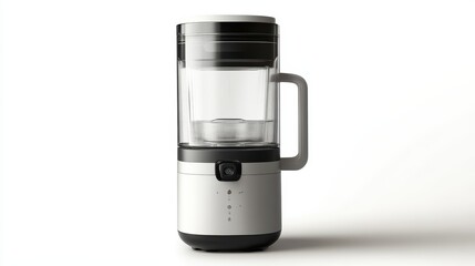 Modern kitchen blender with a sleek design, featuring a transparent pitcher and easy-to-use controls for smoothies and soups.