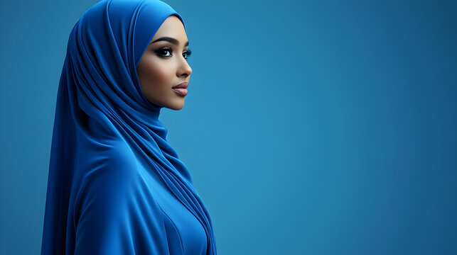 Blue Hijab Style: A Look at the Elegance and Beauty of Headscarves