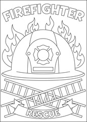 badge coloring book page