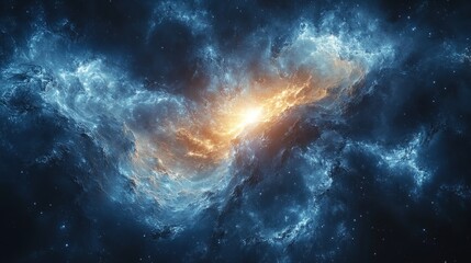 Cosmic Nebula: A Stellar Tapestry