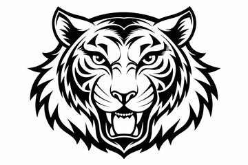 lion head vector