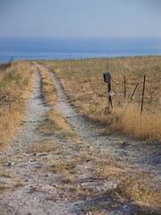 Path in the south of Sicily, Italy