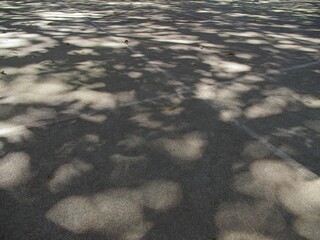 Light and shadows on the floor