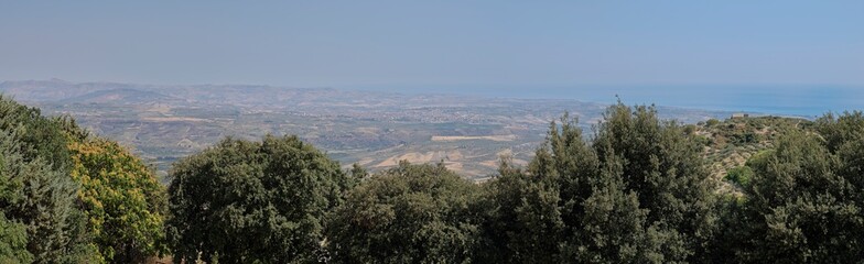 View on Ribera in the south of Sicily, Italy