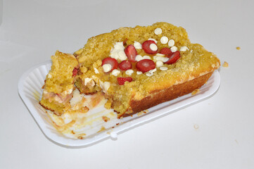 bolo de morango torta sobremesa 