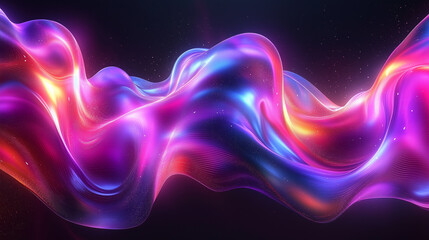 Obraz premium Colorful Energy Flow