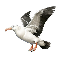 Obraz premium Campbell Albatross Clipart Image