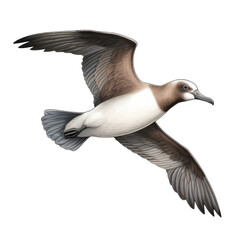 Fototapeta premium Light-mantled Albatross Clipart Illustration