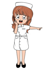 Little Nurse Cartoon