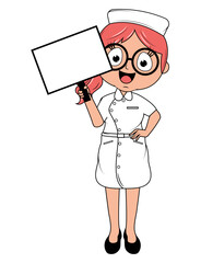 Little Nurse Cartoon