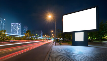 Blank Lightbox Mockup in Airport - No People 