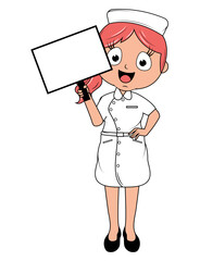 Little Nurse Cartoon