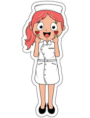 Little Nurse Cartoon