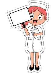Little Nurse Cartoon