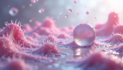 Vibrant Microbial Life  A Journey into the Heart of a Bacterium