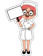 Little Nurse Cartoon