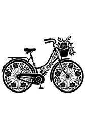 Obraz premium Flowers SVG, Wildflowers SVG, Garden SVG, Flowers Decor, Flowers Design, Flowers Logo, Floral SVG, Nature SVG, Blossom SVG, Flowers Line Art, Vector, Clipart, Silhouette, Cut file for Cricut SVG, JPG,