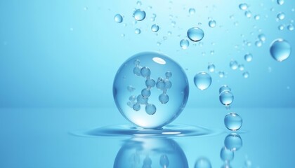 Elegance in a droplet  The purity of water captured in a single moment