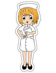 Little Nurse Cartoon