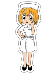 Little Nurse Cartoon