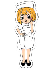 Little Nurse Cartoon