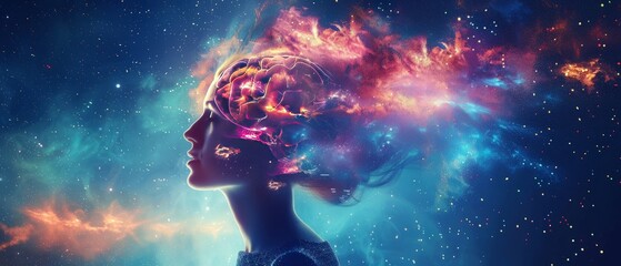 Fototapeta premium Unleashing the Power Within: Exploring the Ability of the Mind in