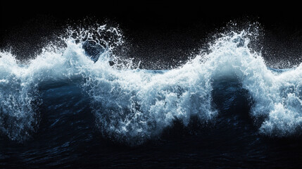 Ocean Waves Splash.