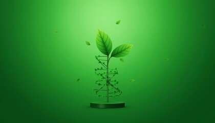 Fresh and vibrant a symbol of growth and renewal