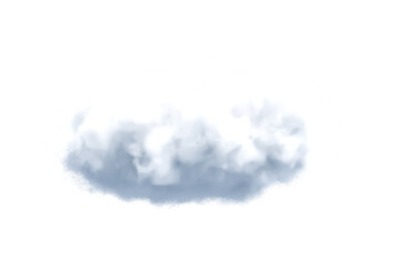 3D illustration of  a cloud