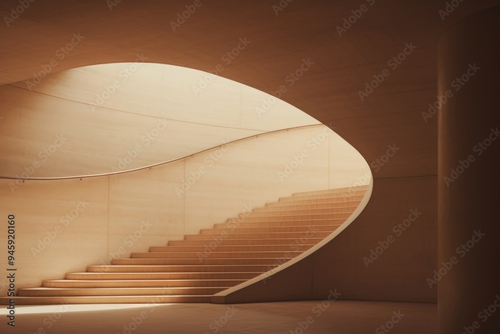 Canvas Prints architecture staircase building stairs.