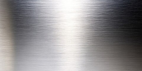 Stainless steel or aluminium brushed shiny metal texture. Abstract metallic background for design