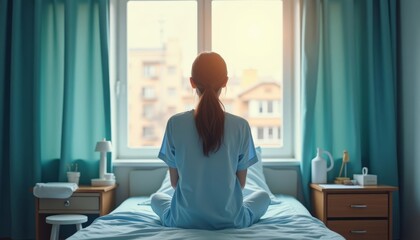 Reflection in the window  A moment of quiet introspection