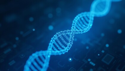 Exploring the blueprint of life  DNA and technology fusion