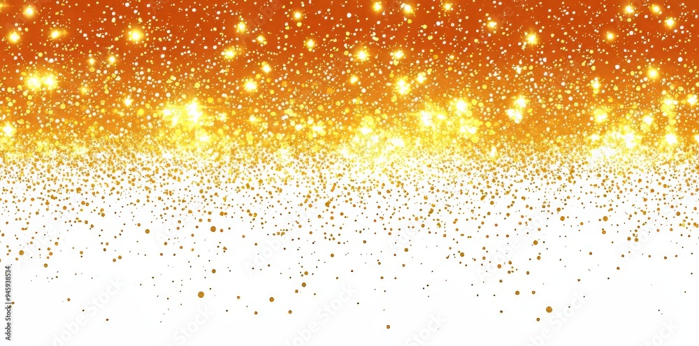 Poster light bokeh background with glowing particles and glow effect, isolated on transparent background pn