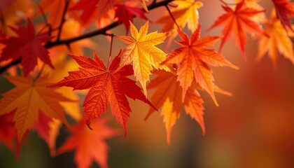 Autumns vibrant palette in full bloom