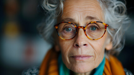 Elderly Writing Poetry About Lifes Journey