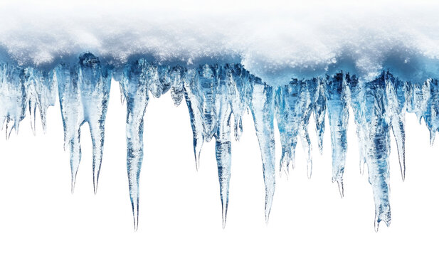 PNG Cave icicles ice winter nature